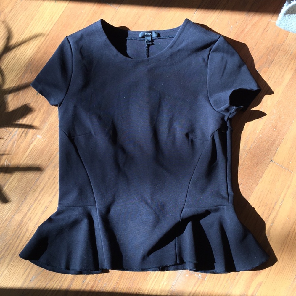 J. Crew peplum top